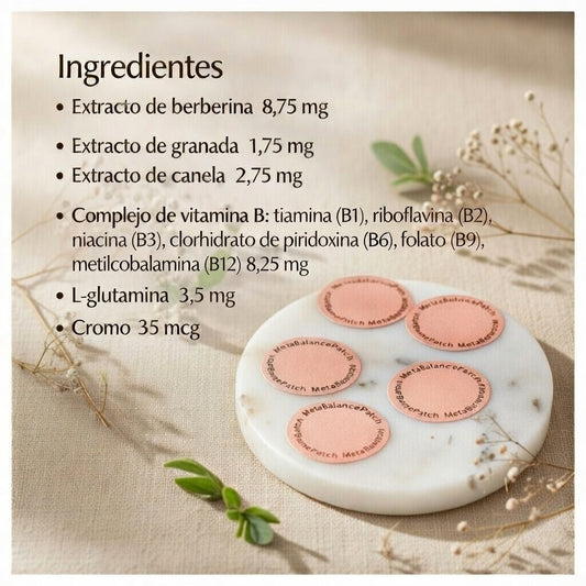 MetaBalancePatch™   Kit 30 Parches (30 días)